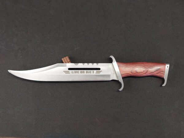 Rambo 3 style "Live or Die 1" Albainox replica