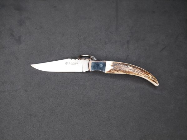 Coltello Corso "Vendetta" Anello Corno